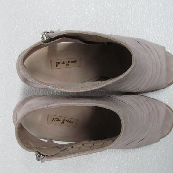 Paul Green Cayenne Peep Toe Bootie Size 8 - Picture 9 of 11